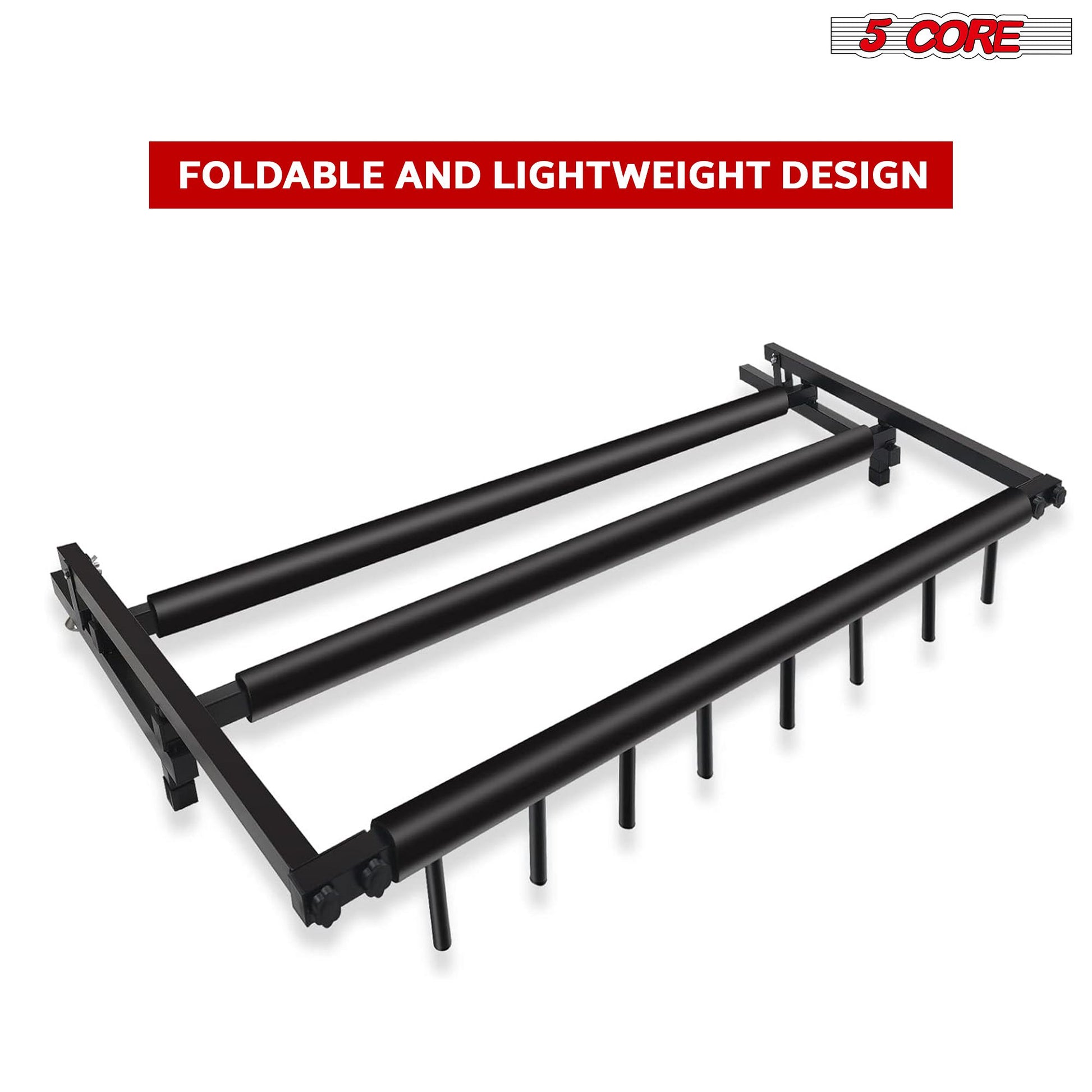 5 Core Guitar Rack 7 Slot Multi Guitar Stand - Close Up Padding
