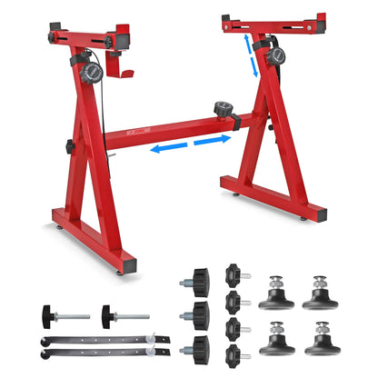 5 CORE Keyboard Stand Riser Z Style Height Width Adjustable Portable Heavy Duty Music Stands Holder for Kids and Adults  image 1