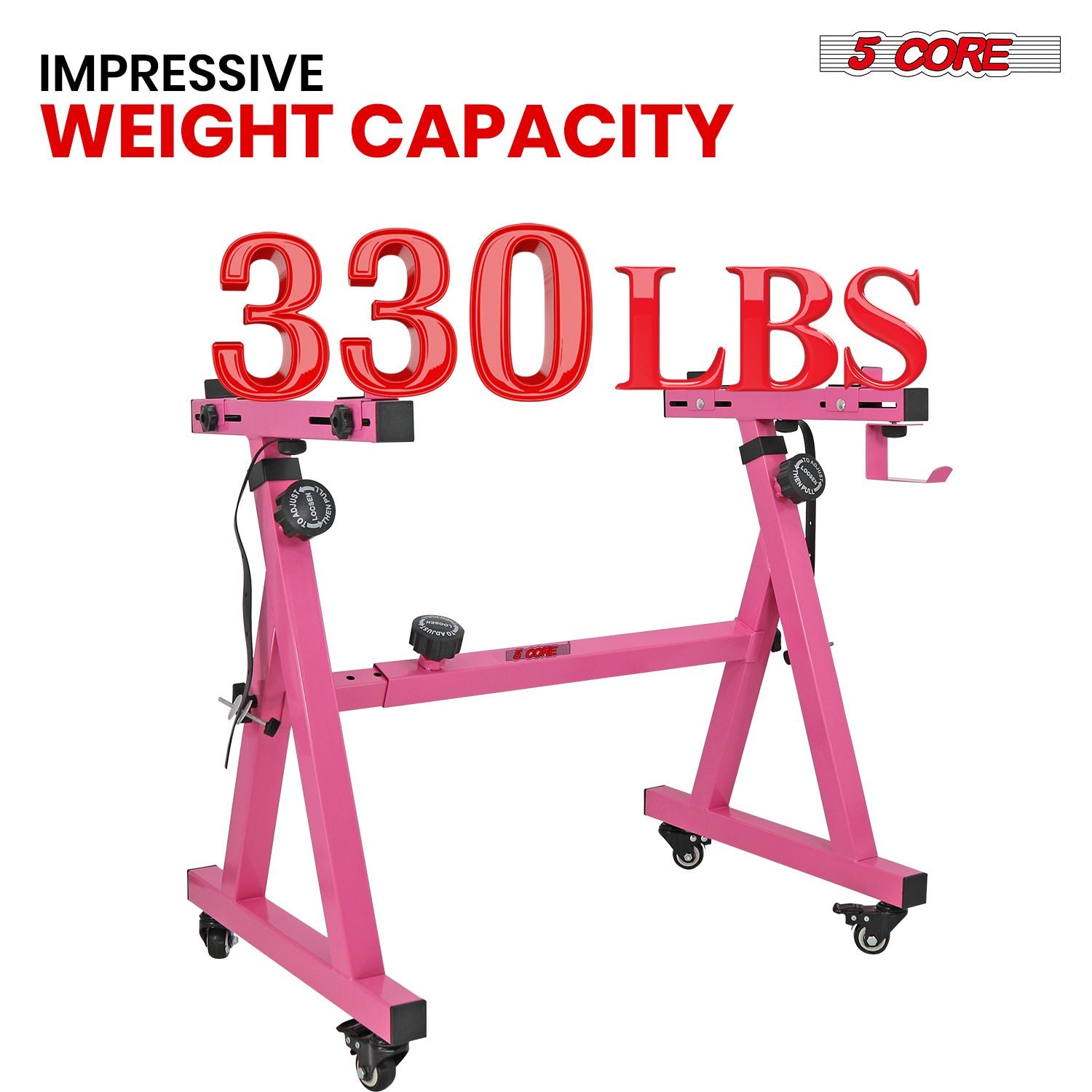 5 CORE Keyboard Stand Riser Z Style Height Width Adjustable Portable Heavy Duty Music Stands Holder for Kids and Adults  image 3