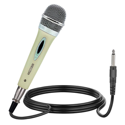 5 CORE Microphone Dynamic Vocal Handheld Mic Cardioid Unidirectional Microfono w On Off Switch + XLR Audio Cable for Sin image 1