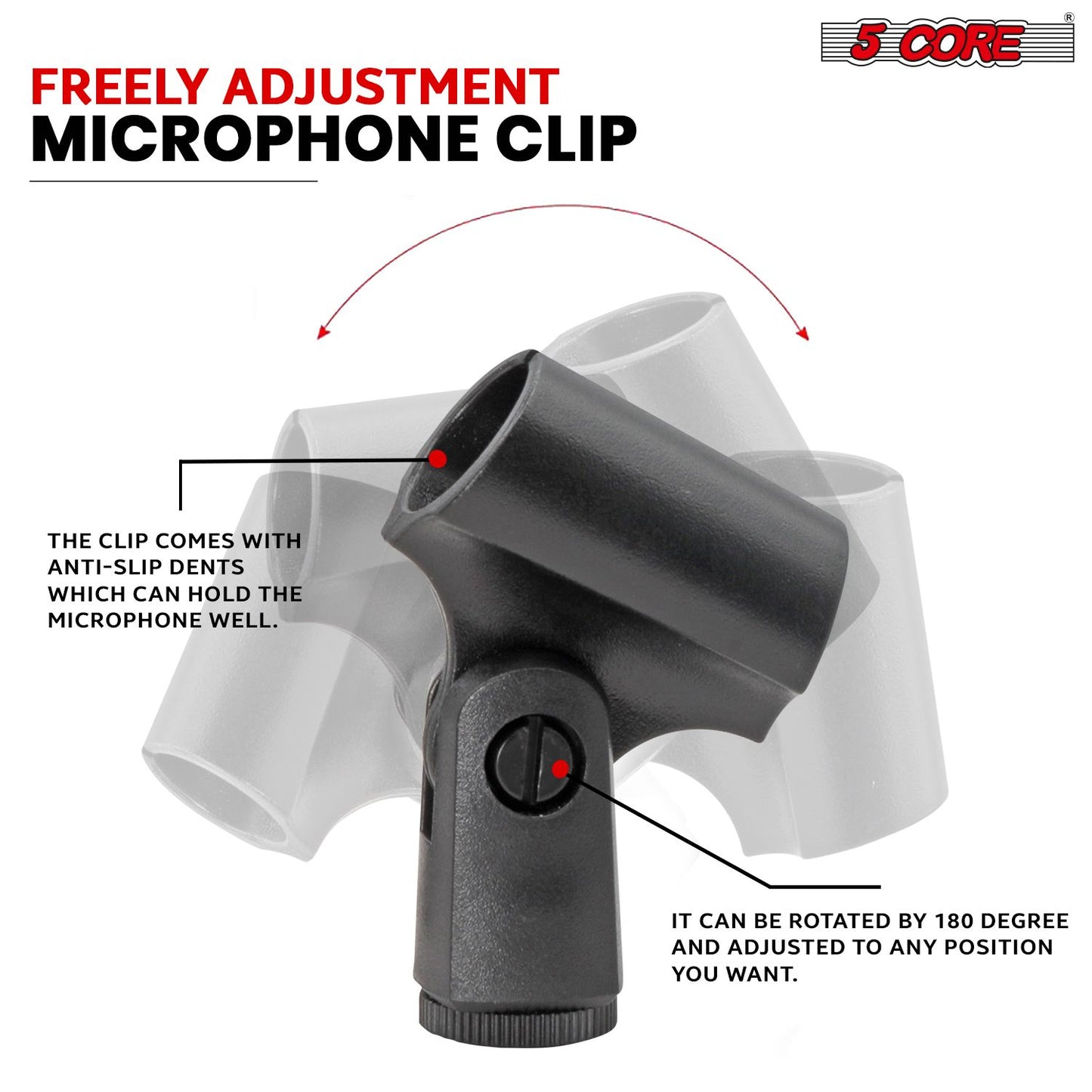 5 CORE Professional Instrument Microphone Pencil Mic Condenser Cardioid Unidirectional Stick Microfono with Windscreen M image 9