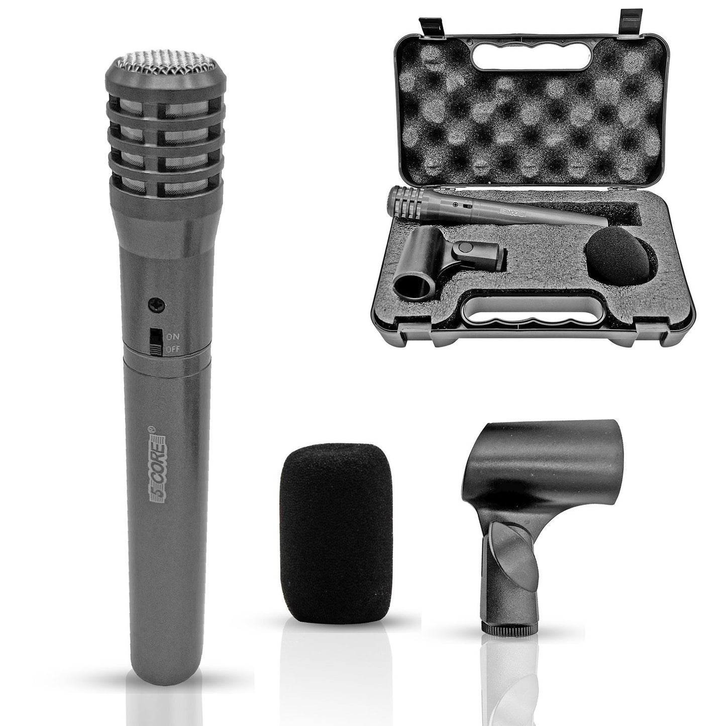 5 CORE Professional Instrument Microphone Pencil Mic Condenser Cardioid Unidirectional Stick Microfono with Windscreen M image 1
