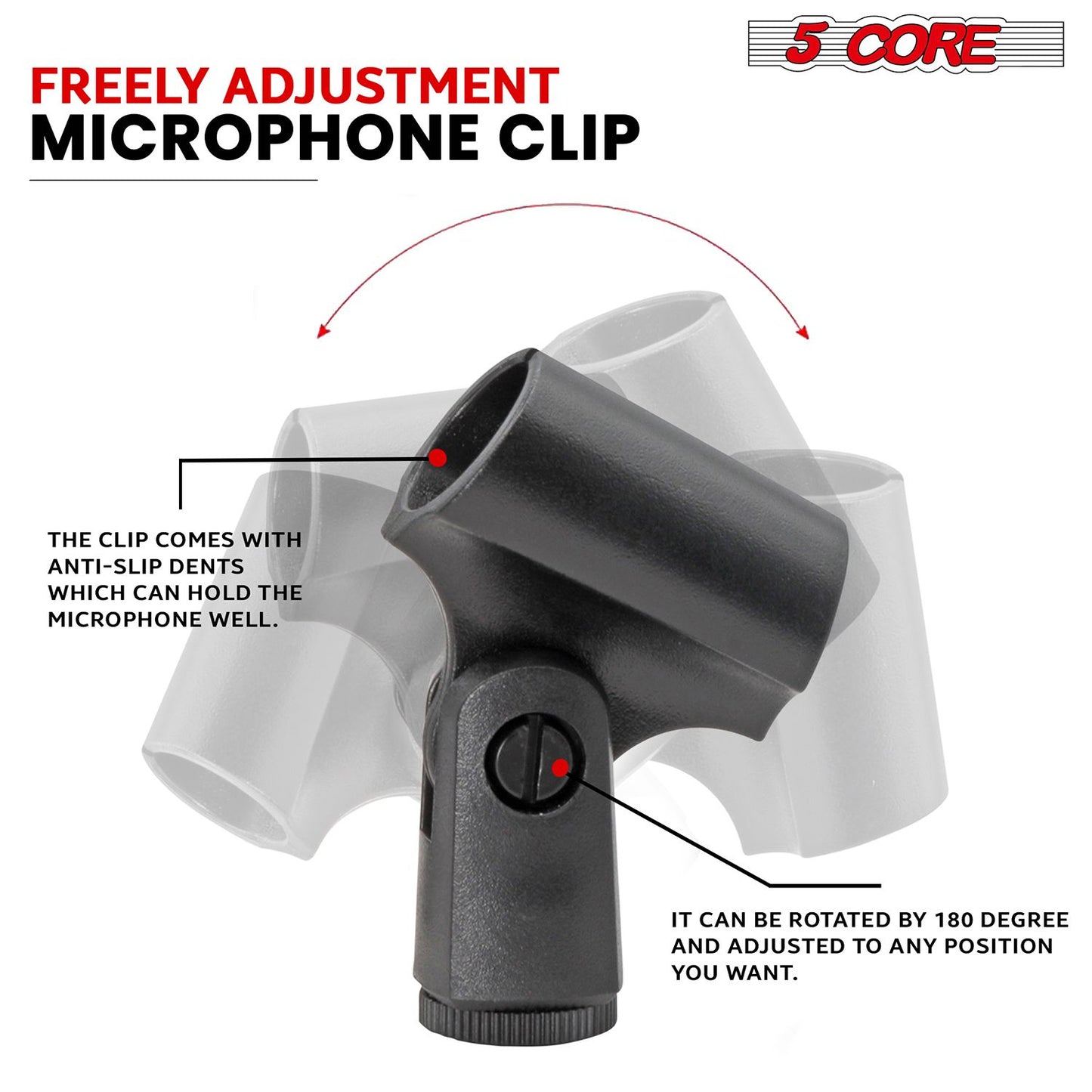 5 CORE Professional Instrument Microphone Pencil Mic Condenser Cardioid Unidirectional Stick Microfono with Windscreen M image 3