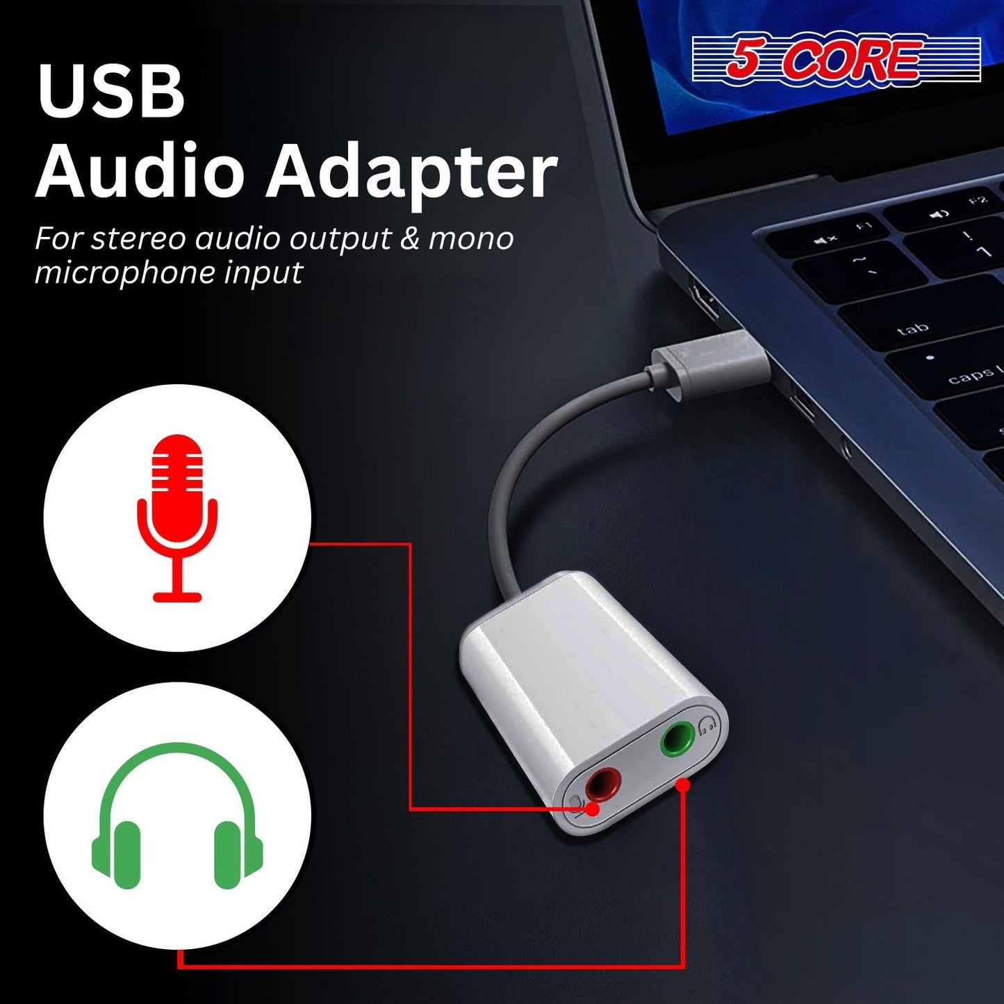 5 Core Professional Omnidirectional Lavalier Microphone 3.5mm Clip-On Lapel Mic for Smartphone DSLR Camera PC Interview  image 15