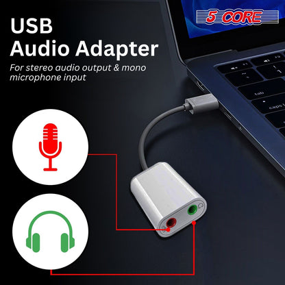 5 Core Professional Omnidirectional Lavalier Microphone 3.5mm Clip-On Lapel Mic for Smartphone DSLR Camera PC Interview  image 4
