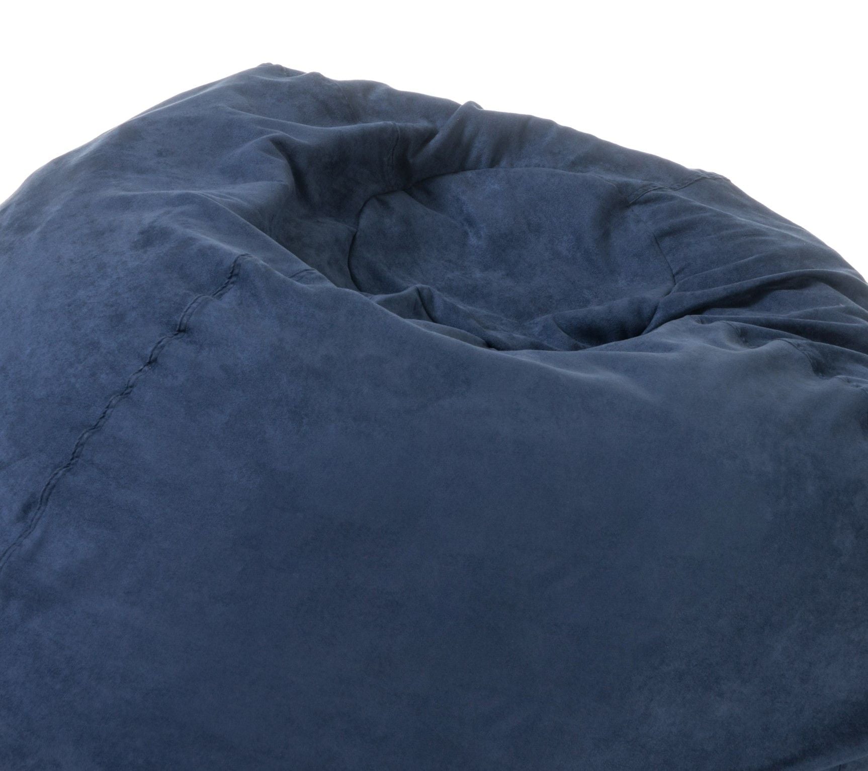 5-Foot Comfortable High-Density Shredded Foam Bean Bag Chair for Kids and Adults, with Removable Microsuede Cover, Ideal image 5