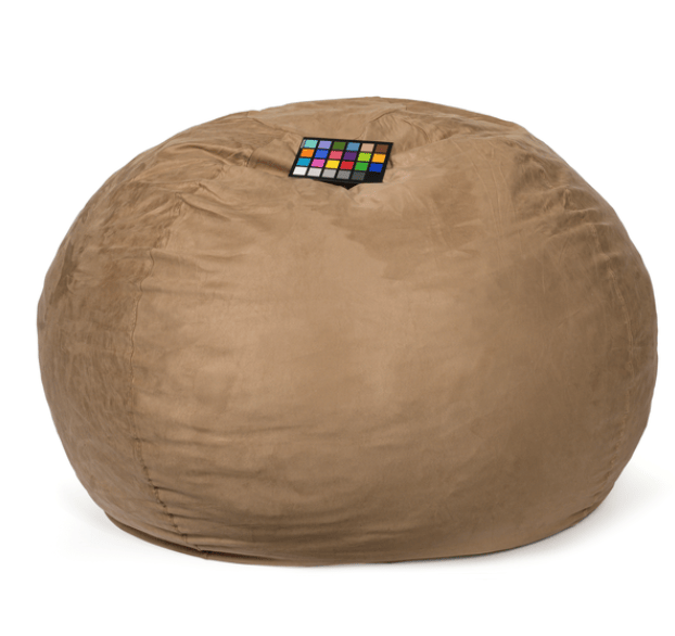 5-Foot Comfortable High-Density Shredded Foam Bean Bag Chair for Kids and Adults, with Removable Microsuede Cover, Ideal image 5