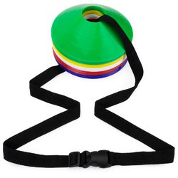 5-Foot Heavy Duty Sport Cones Carrying Strap - Holds up to 150 cones, adjustable nylon strap with quick snap closure