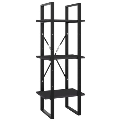 5-Tier Book Cabinet Gray 15.7"x11.8"x68.9" Engineered Wood image 5
