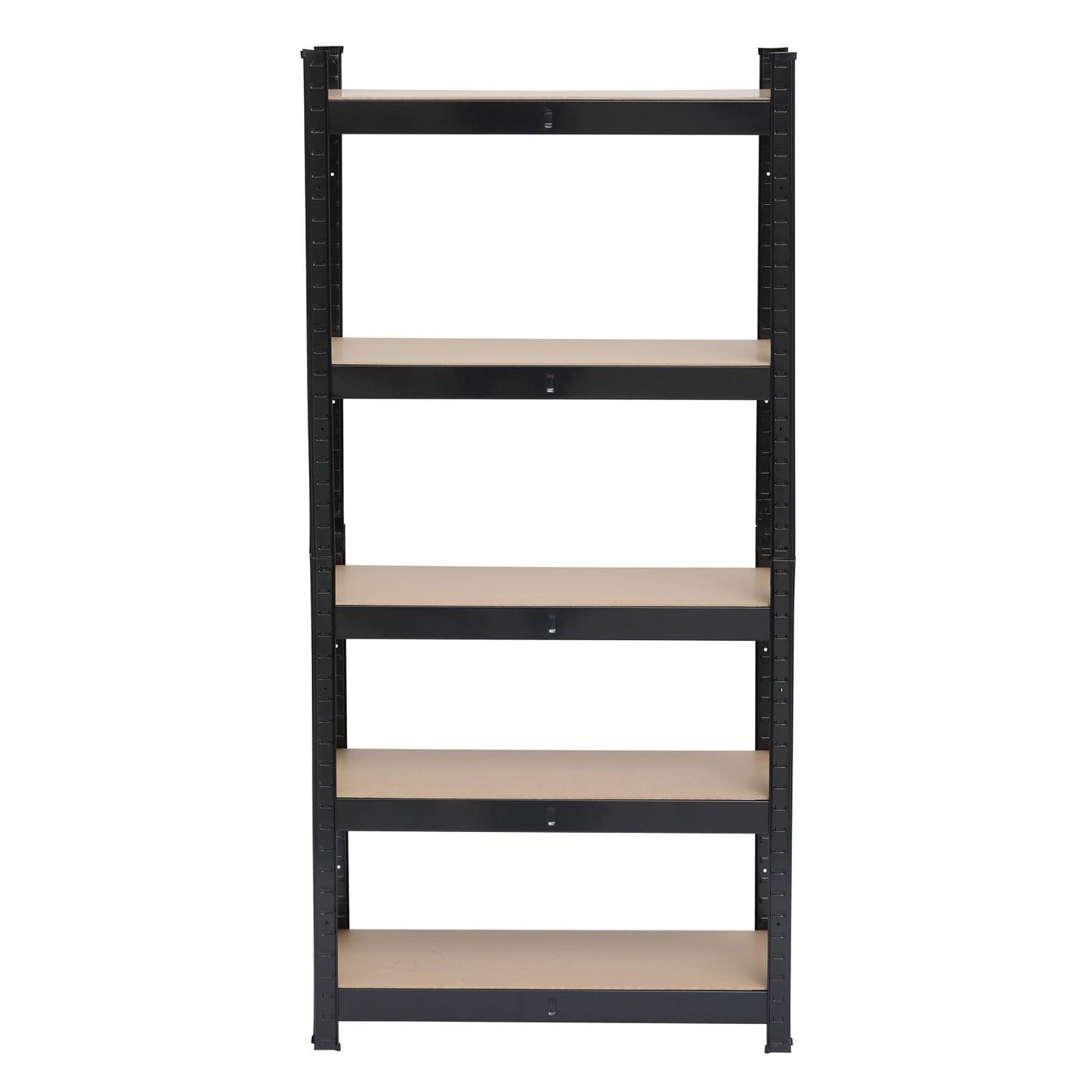 5 Tier Heavy Duty Metal Shelving Rack Unit Garage Storage Shelf Black - Detail of Shelf
