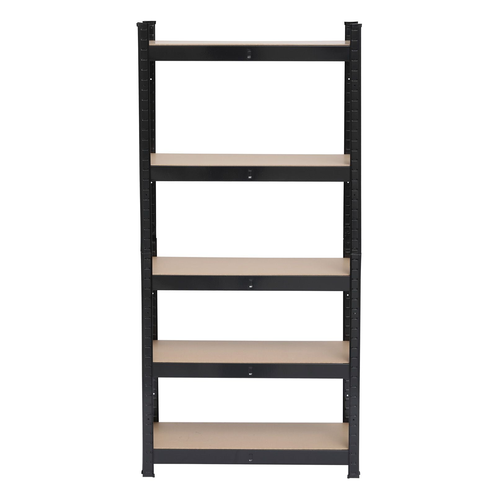 5 Tier Heavy Duty Metal Shelving Rack Unit Garage Storage Shelf Black - Detail of Shelf