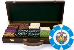 500Ct Custom Claysmith Gaming 'Rock & Roll' in Walnut image 1