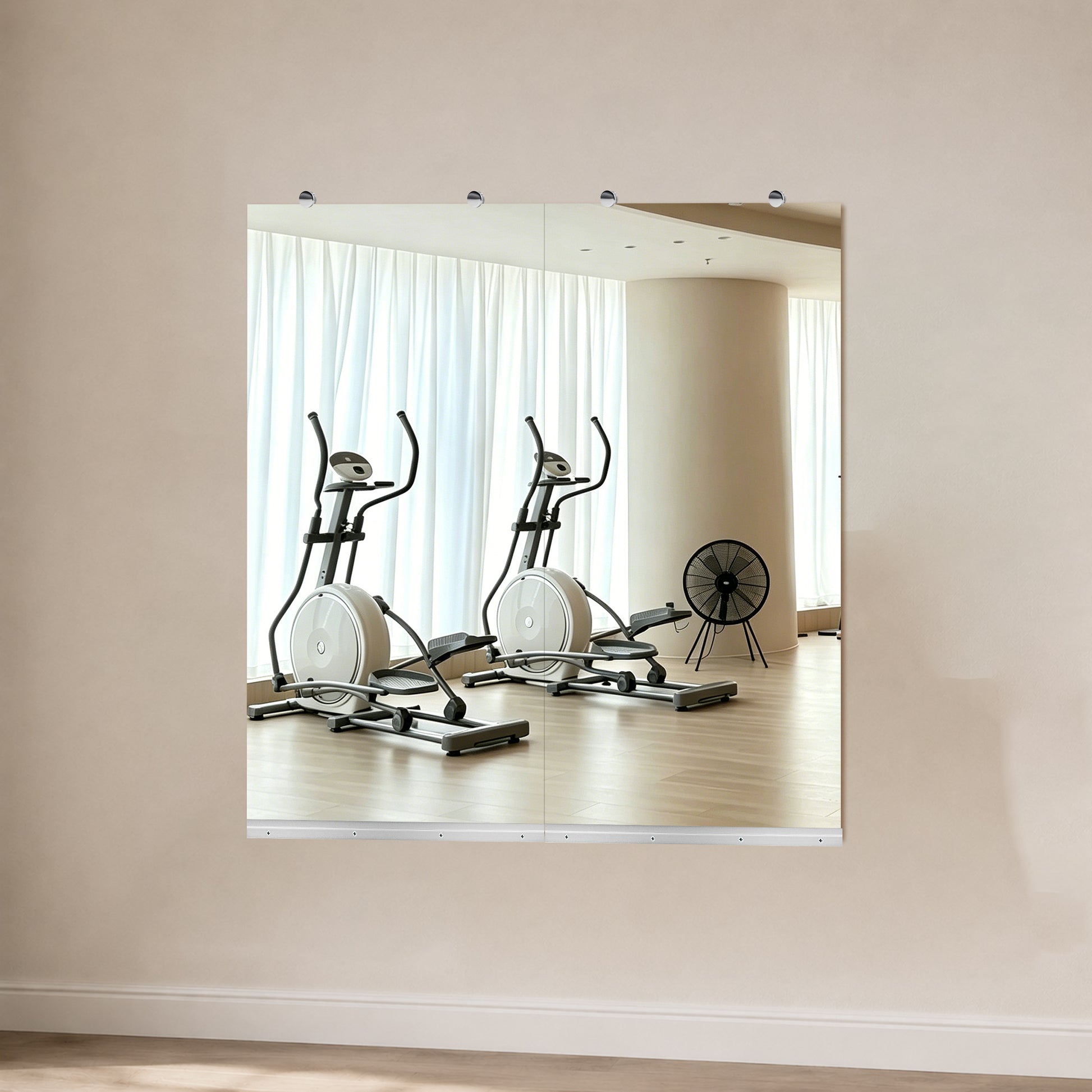 GYM MIRROR 24X48 INCH -2pcs image 1