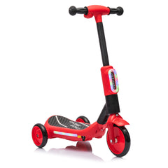 2-in-1 Kids Electric Scooter - Safe & Fun Three-Wheel Ride-On