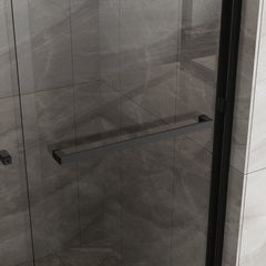 Goodyo 48" x 72" Double Sliding Glass Shower Door with SGCC Glass