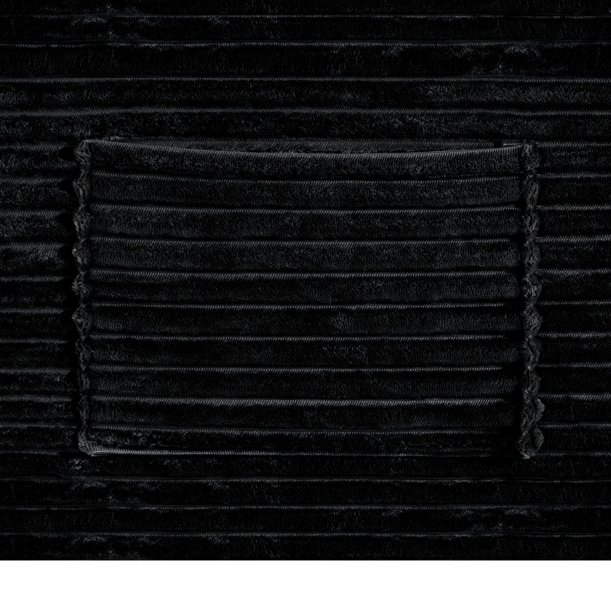134" Cloud Sectional Sofa with U-Shape Chaise and Side Pockets and Cup holder, Modern Modular Design, Deep Seating, Upholstered Couch for Living Room/Bedroom, No Assembly Required (Plush)Black image 11