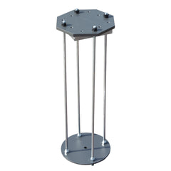 Patio Umbrella Base in Ground, Heavy-Duty Steel Construction for Stability, Supports up to 700LBS, 7.8" x 7.8" x 22"