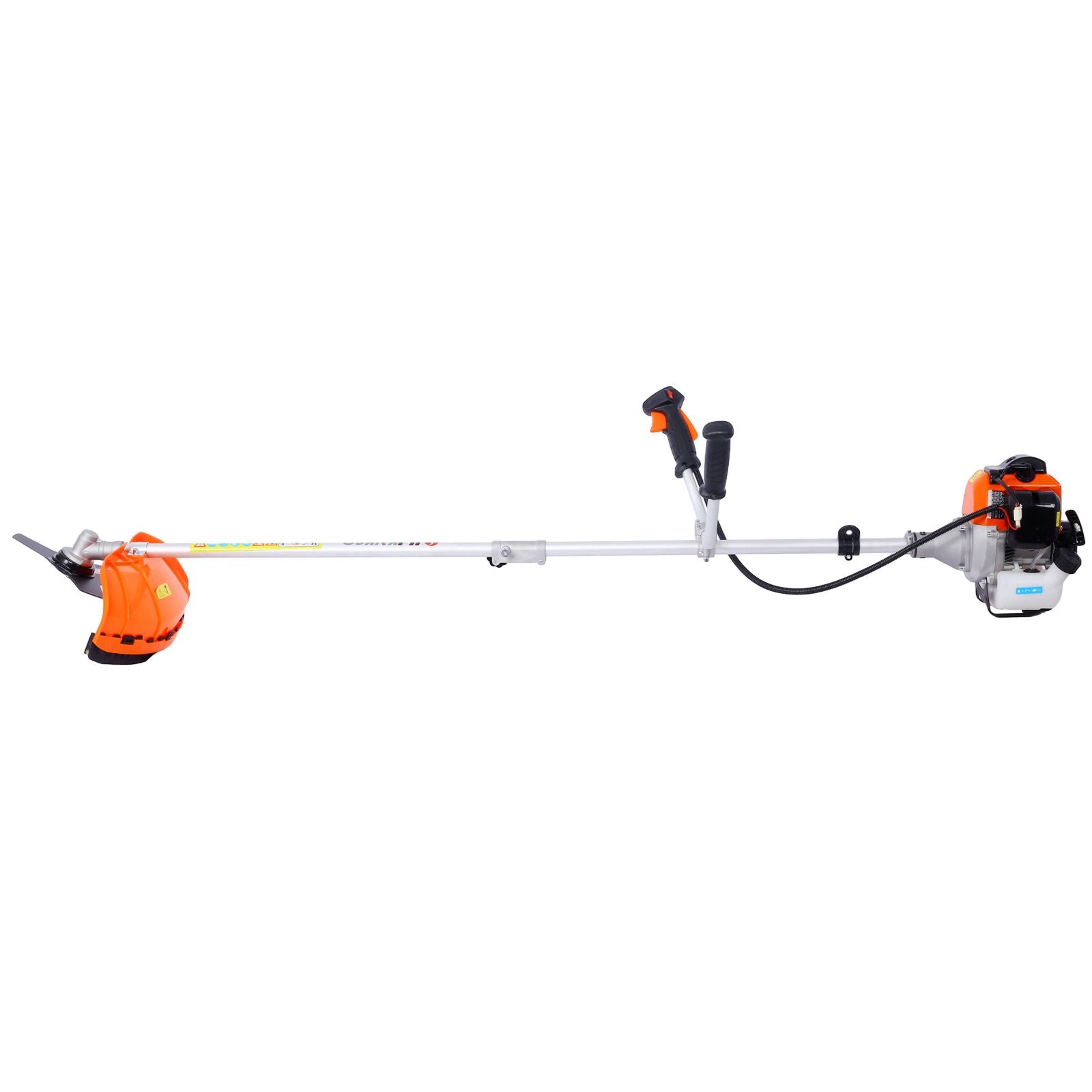 52cc Weed Eater/Wacker Gas Powered, 2 in 1 String Trimme,with 10'' Brush Cutter,Rubber Handle & Shoulder Strap Included image 10