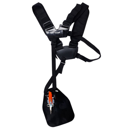 52cc Weed Eater/Wacker Gas Powered, 2 in 1 String Trimme,with 10'' Brush Cutter,Rubber Handle & Shoulder Strap Included image 14