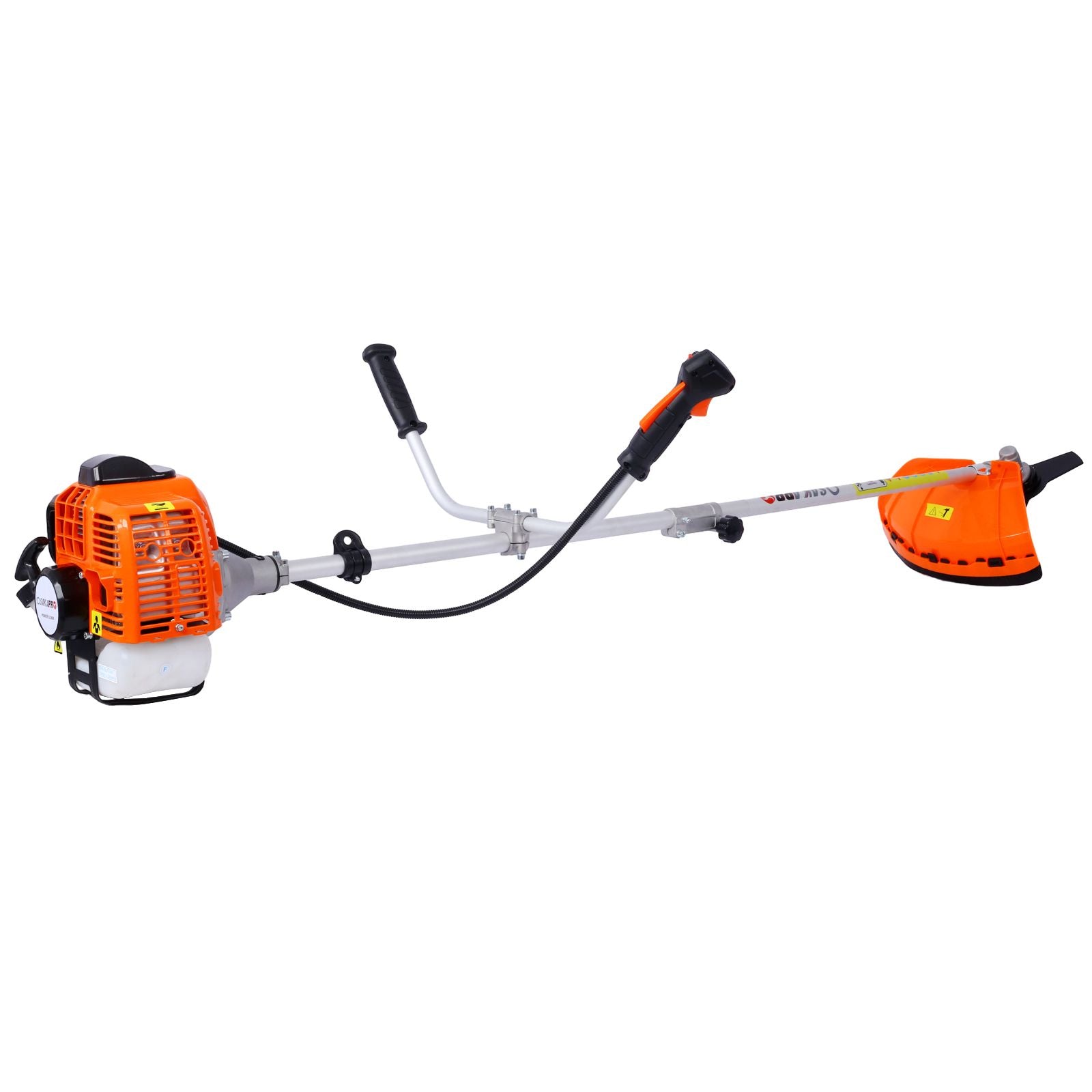 52cc Weed Eater/Wacker Gas Powered, 2 in 1 String Trimme,with 10'' Brush Cutter,Rubber Handle & Shoulder Strap Included image 9