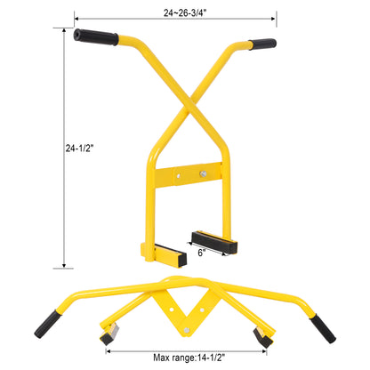 2PACK Steel Curb Stone Tongs, Heavy Duty Concrete Block Lifting Gripping Pliers, Offset Design Curb Lifter Tool for Concrete Paver Stone Bricks Installation image 8