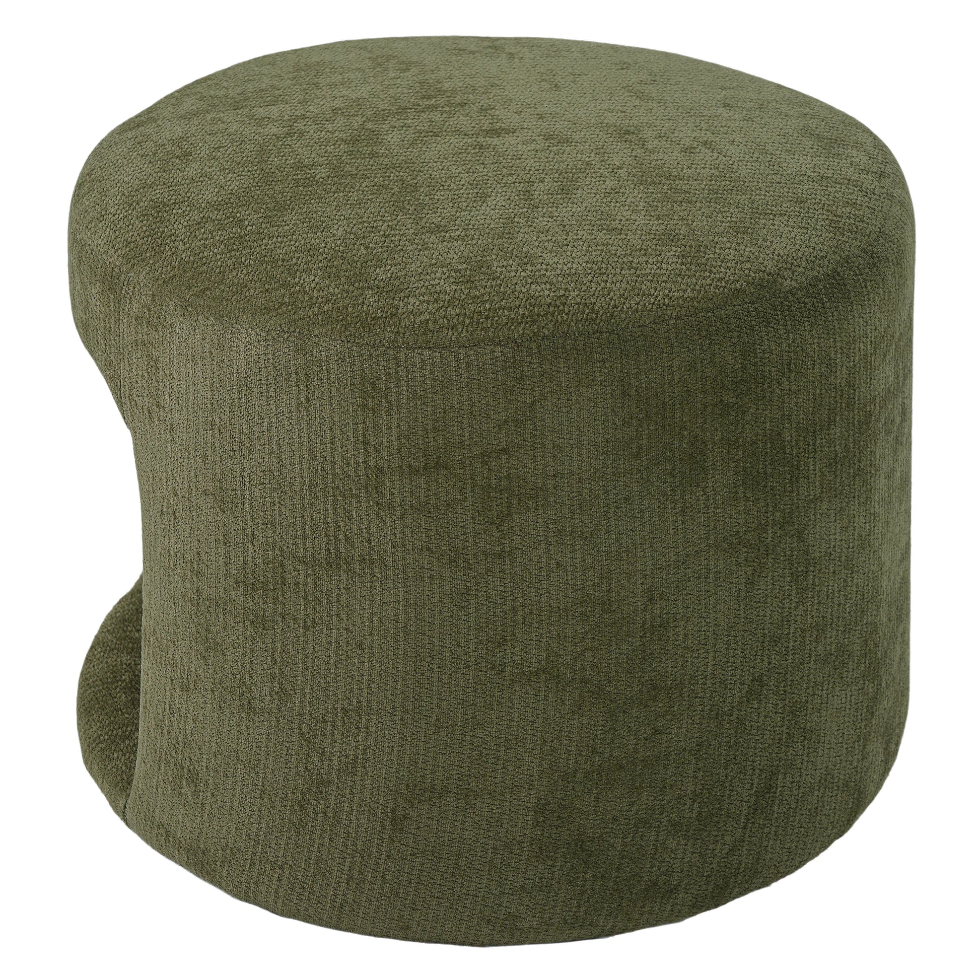 Green Pet Friendly Ottoman with Removable Pet Cushion, Hidden Pet Nook, Acacia Wood Legs, 220 lbs Capacity, Upholstered Footrest Stool for Living Room image 7