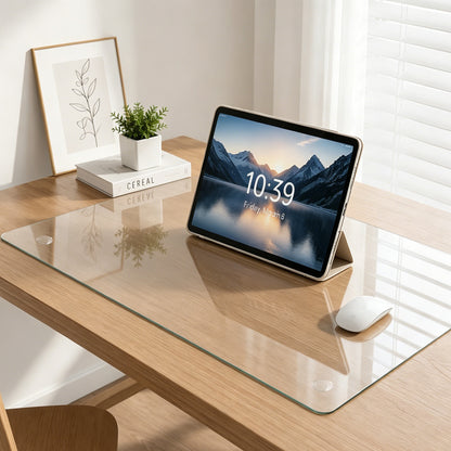 CLEAR Tempered glass table mat 20X32 INCH image 8