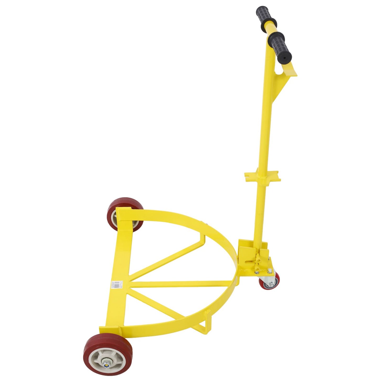 55 Gallon Drum Dolly 1pk - 1200 lb Capacity Oil Barrel Drum Roller Cart - Low Profile Steel Oil Drum Caddy image 8