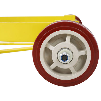 55 Gallon Drum Dolly 1pk - 1200 lb Capacity Oil Barrel Drum Roller Cart - Low Profile Steel Oil Drum Caddy image 7