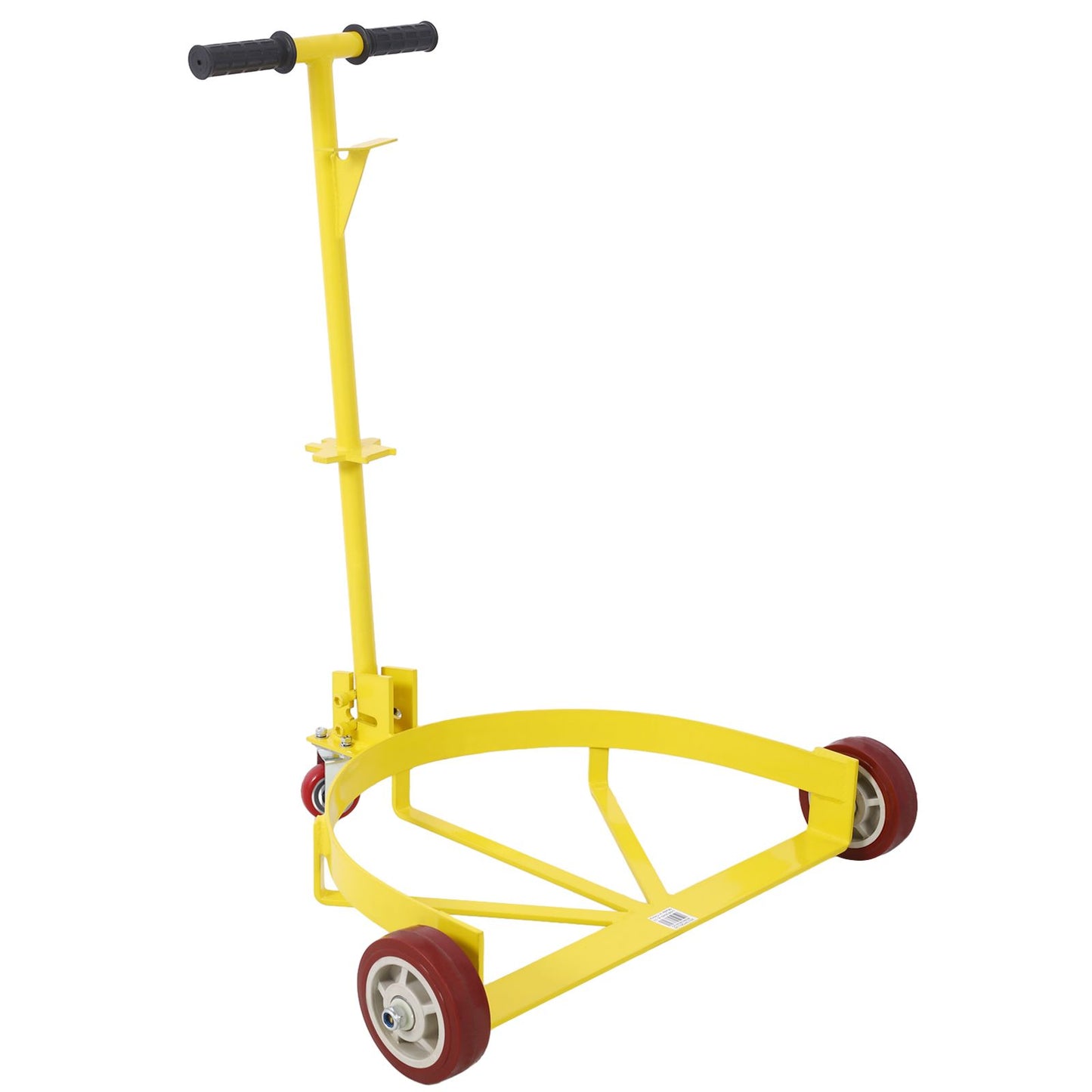 55 Gallon Drum Dolly 1pk - 1200 lb Capacity Oil Barrel Drum Roller Cart - Low Profile Steel Oil Drum Caddy image 1