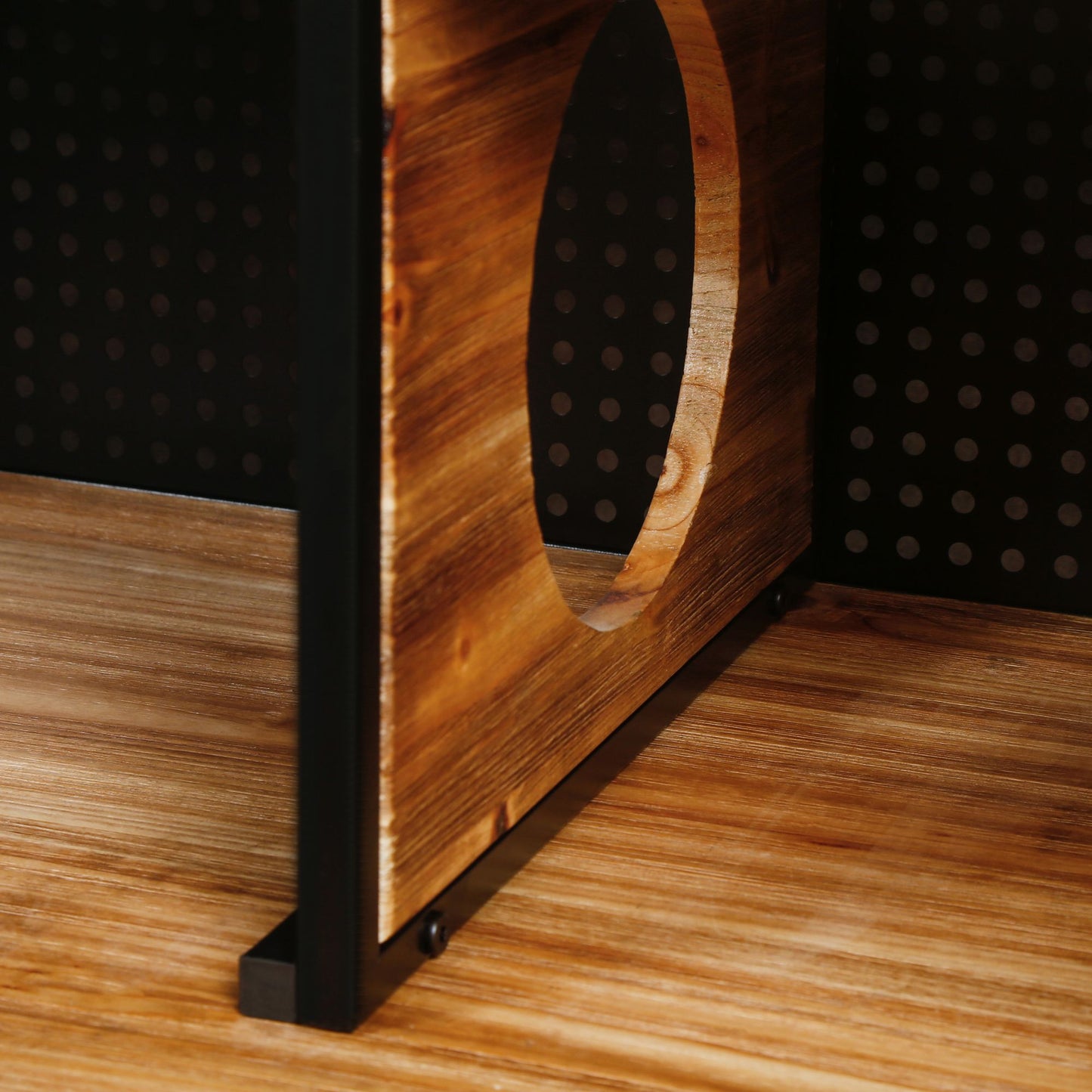 55.12 "Spacious Cat House with Tempered Glass, for Living Room, Hallway, Study and Other Spaces image 13