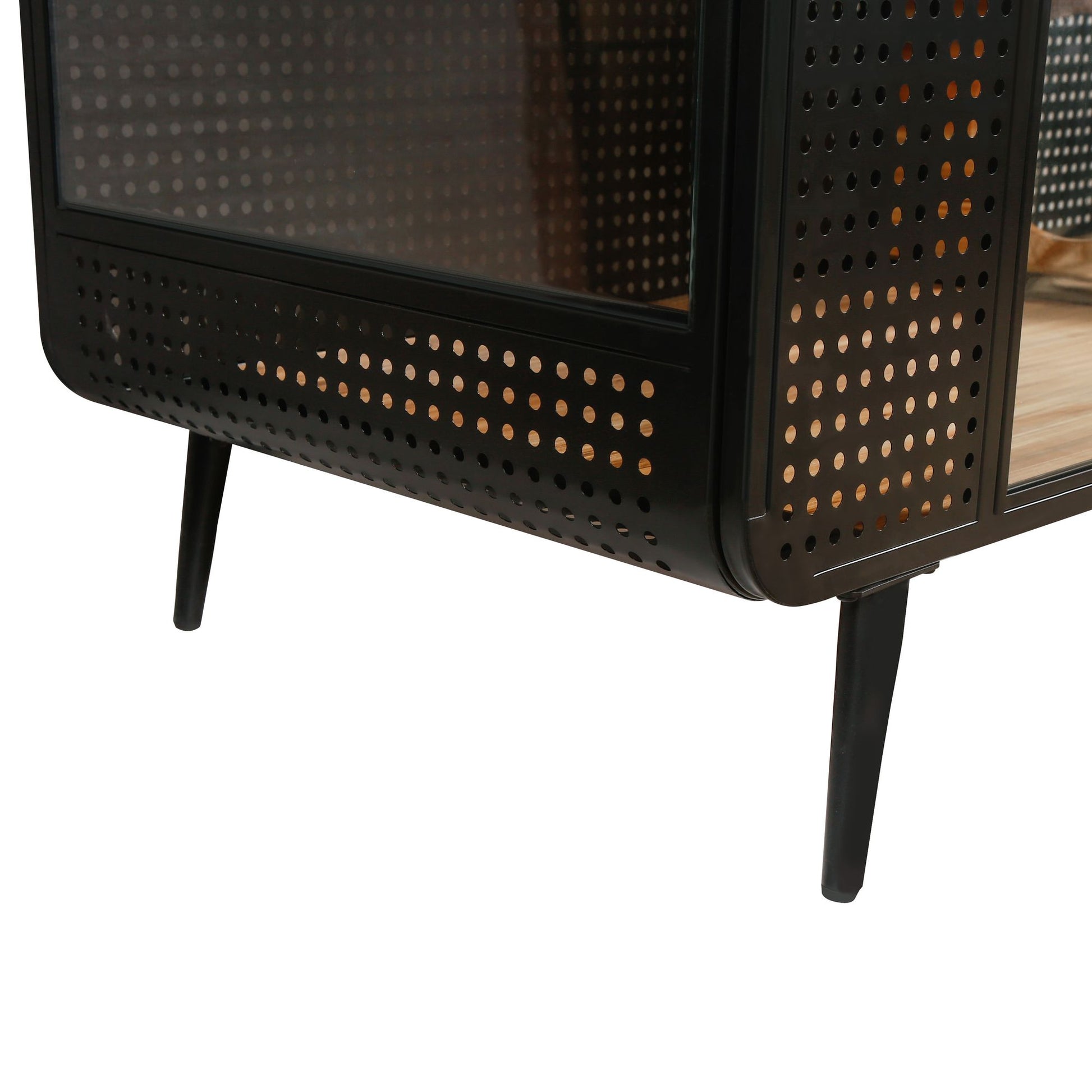 55.12 "Spacious Cat House with Tempered Glass, for Living Room, Hallway, Study and Other Spaces image 15