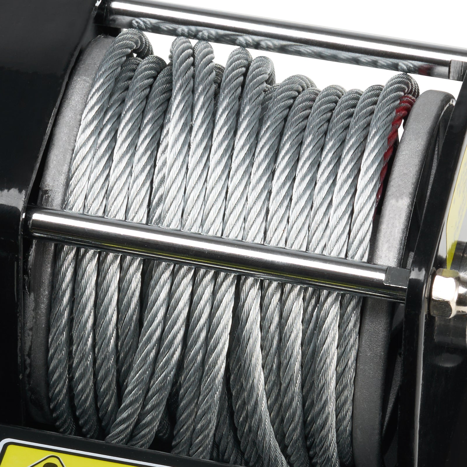 Electric Winch ATV UTV 3000 lb Steel Cable IP55 Waterproof Wired Control image 5