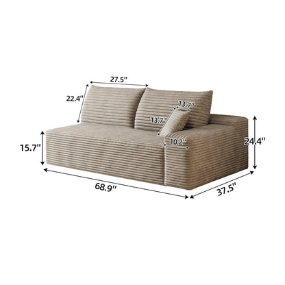 Y165-3R-CAMEL 3seater right camel image 4
