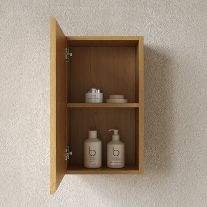 MITCH 23 inch tall cabinet with damped hinge door - open view