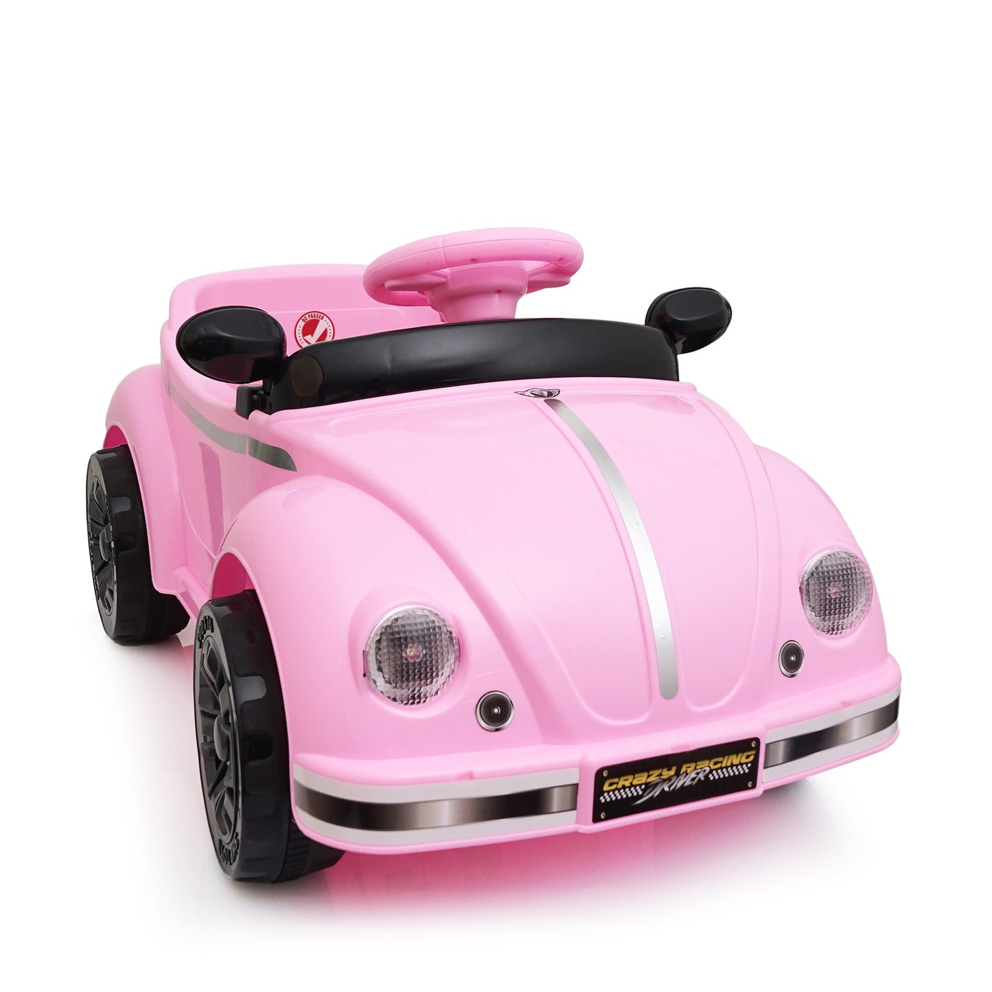 Vintage style ride on car for toddlers - rear view