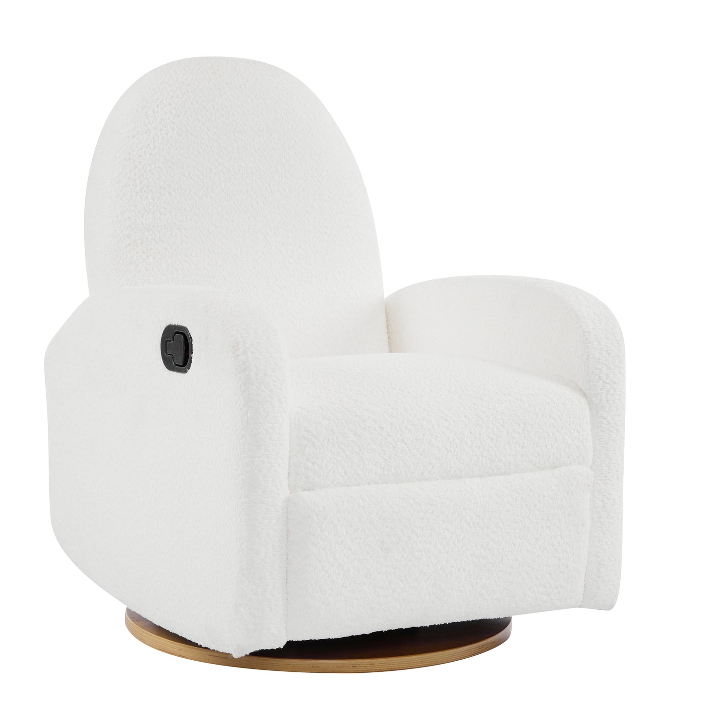 360 Swivel and Glider Recliner Chair-Beige image 1