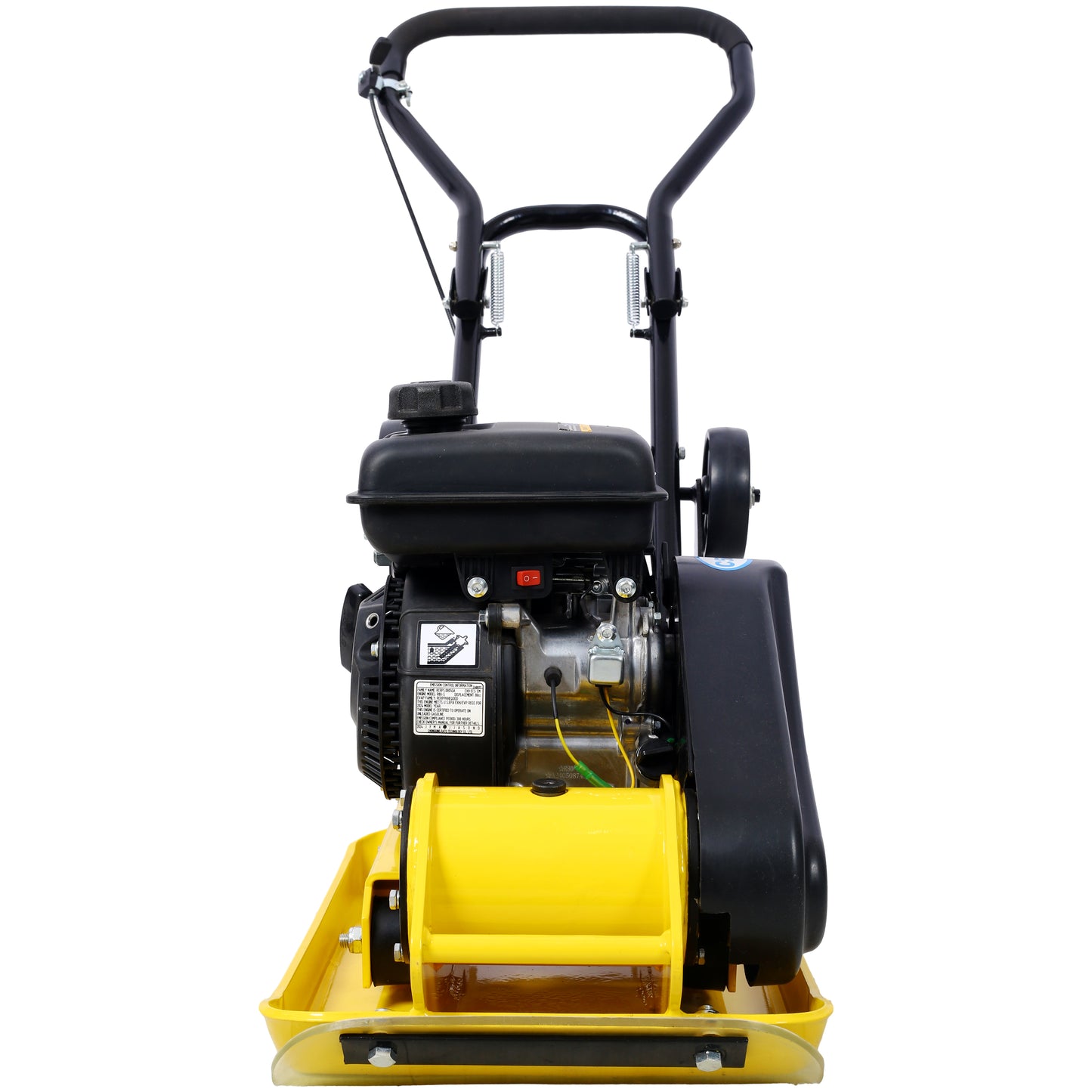 2.5HP Plate Compactor Gas 79.7cc 8200N Force Construction Concrete Tamper Machine Power Paver 19.3 x 12.6" Plate,EPA compliant image 6