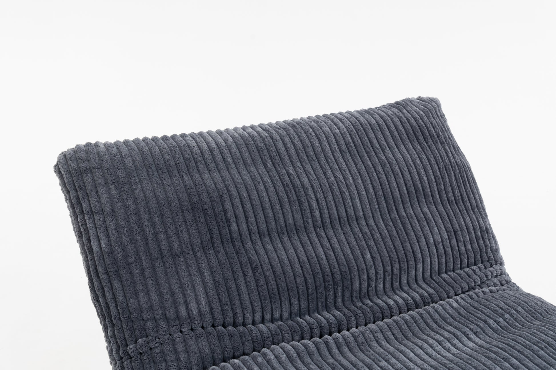 Bean bag chair for Adults,Accent Armless Lazy Sofa, Casual Single Sofa, Corduroy Fabric, For Living Room And Bedroom, With Backrest, Single Seat image 6