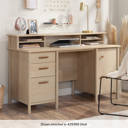 Hutch with Storage Cubbyholes, Maple finish image 2