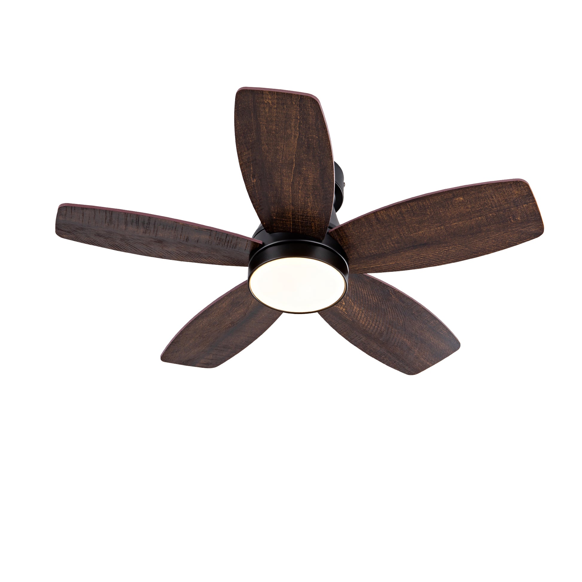 Ceiling Fans with Lights and Remote, 32 Inch Low Profile Ceiling Fan with Light, Flush Mount, Reversible, 3CCT, Dimmable Black Modern Ceiling Fan for Bedroom, Living Room, Outdoor Patio image 10