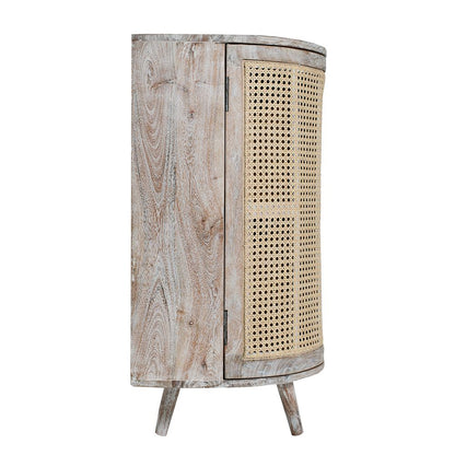 57x16x33" Tv Console With Cane Doors image 5