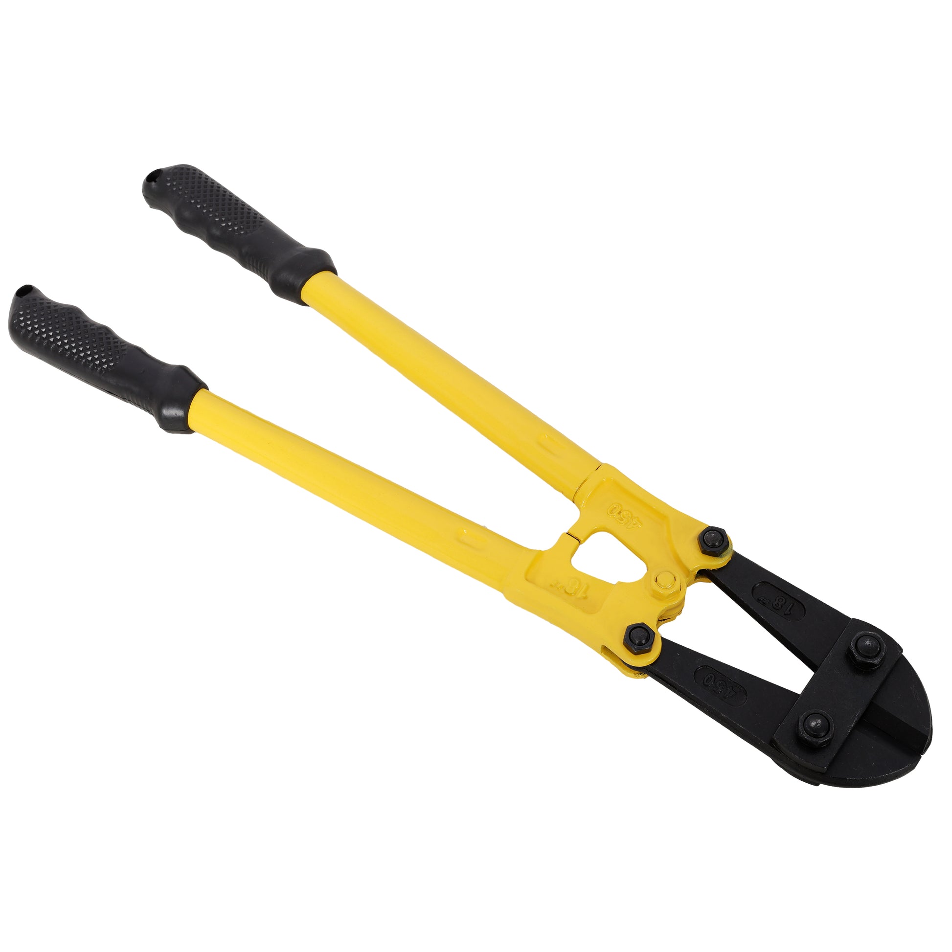 18" Heavy-Duty Medium Bolt Cutter for Fence, Steel Wire, Chain, Screws, Rivets & Medium Padlocks, Ergonomic Soft Rubber Grip Handle image 2