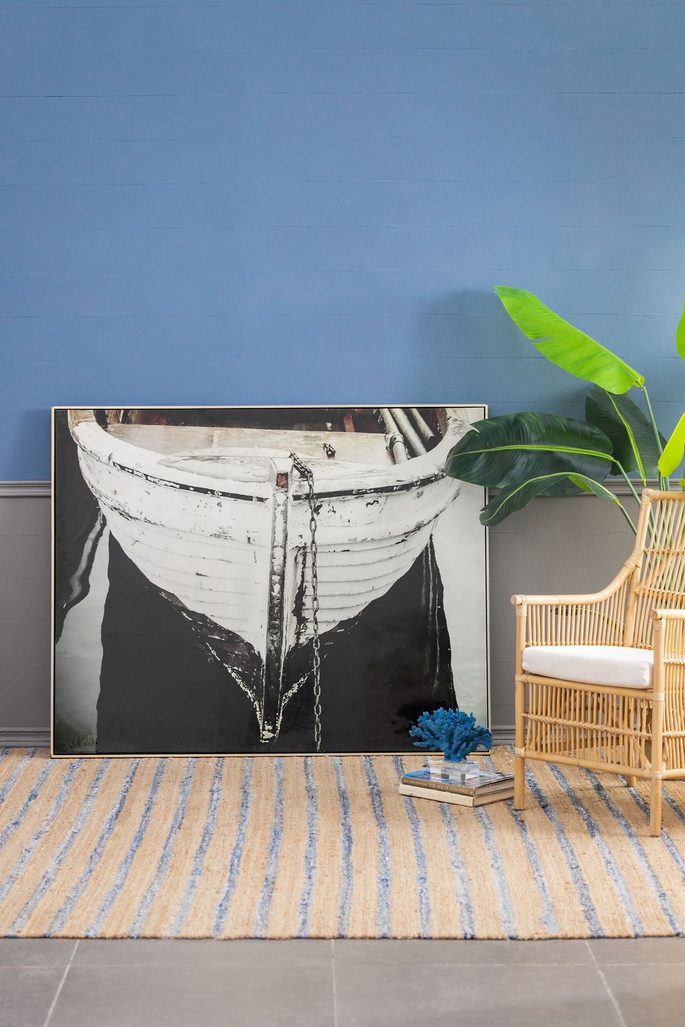 59" x 47" Large Black and White Rectangular Wall Art with Frame, Wall Decor for Living Room Bedrrom Entryway Office image 5