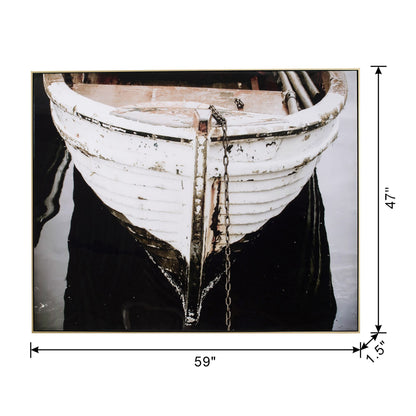 59" x 47" Large Black and White Rectangular Wall Art with Frame, Wall Decor for Living Room Bedrrom Entryway Office image 9