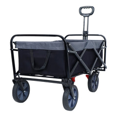 150L Heavy Duty Collapsible Wagon Cart for Garden Use