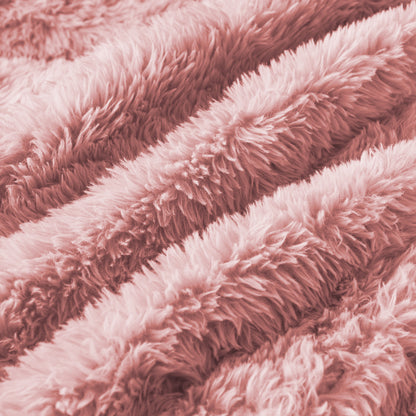 Aviana Ottoman Plush Fabric -Pink image 4