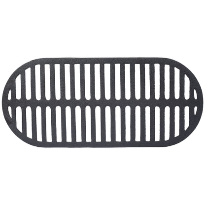 Oval Cast Iron Grill Outdoor, Portable Charcoal Grill and Tabletop Cast Iron Skillet - 100% Cast Iron, Durable, Small Charcoal Grill, Camping Stove, Hibachi Grill image 11