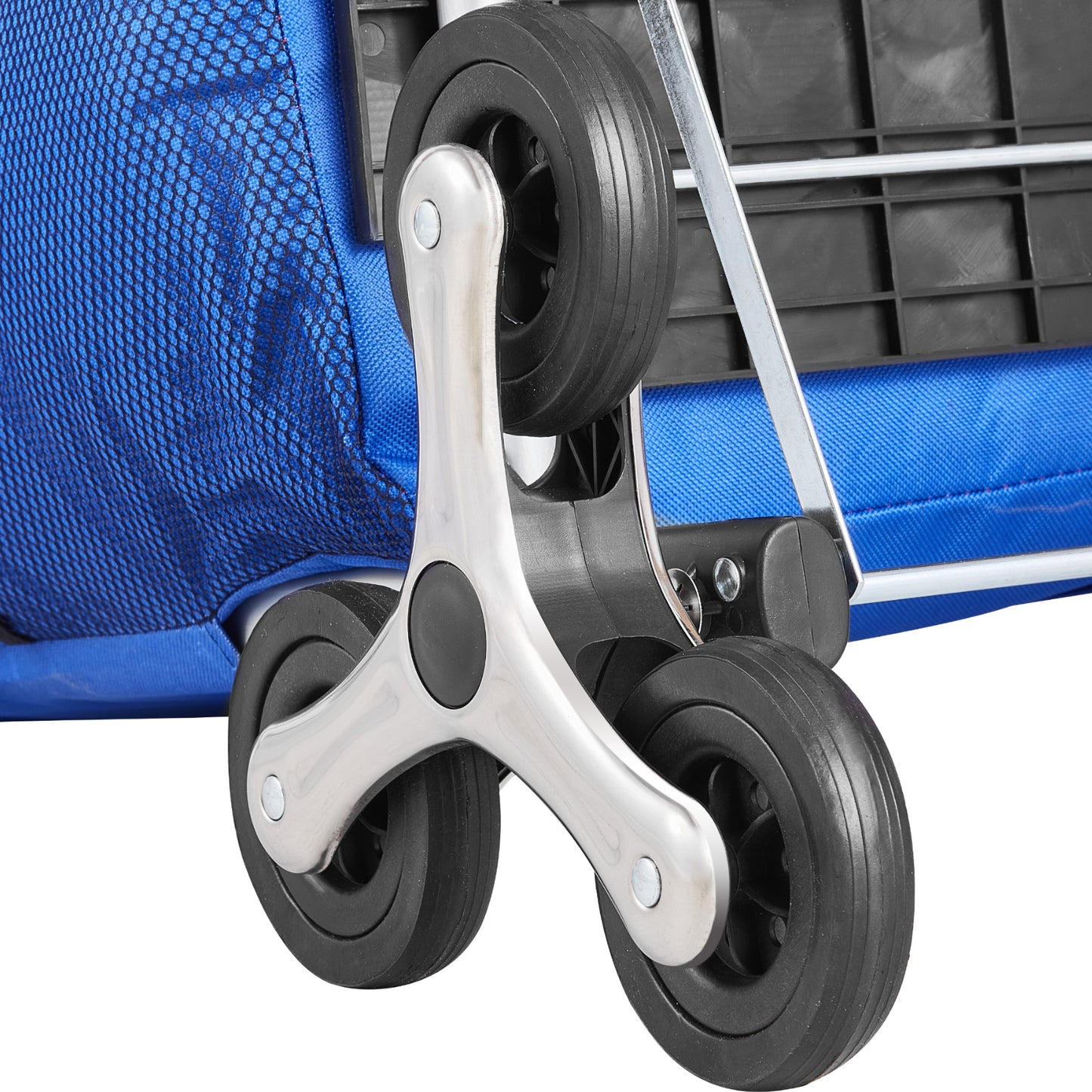 Stair Climbing Cart Foldable Shopping Cart 36L with 6 Wheels Storage Bag image 5