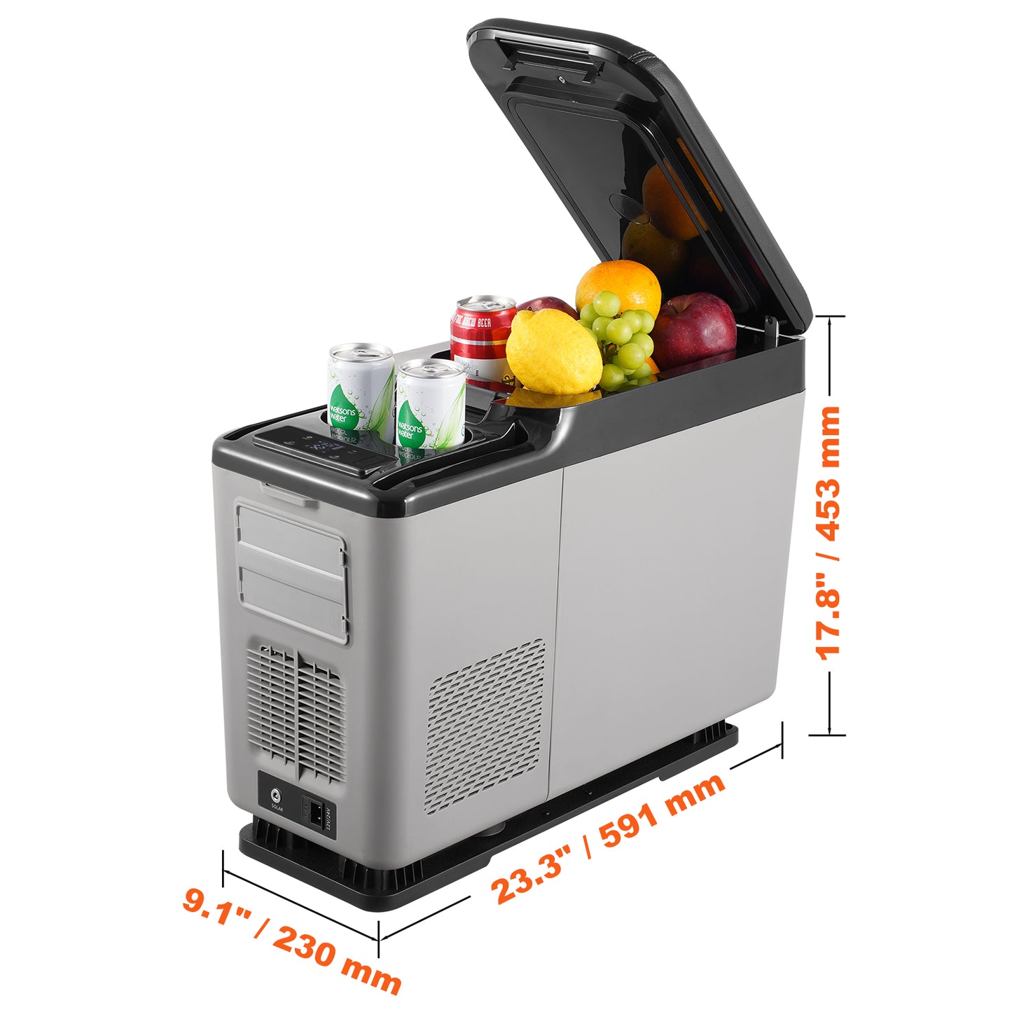 Car Refrigerator, 12 Volt Car Armrest Refrigerator Fridge, 15 L Single Zone Portable Freezer, -4℉-68℉ Adjustable Range, 12/24V DC and 100-240V AC Compressor Cooler for Outdoor, Camping image 11